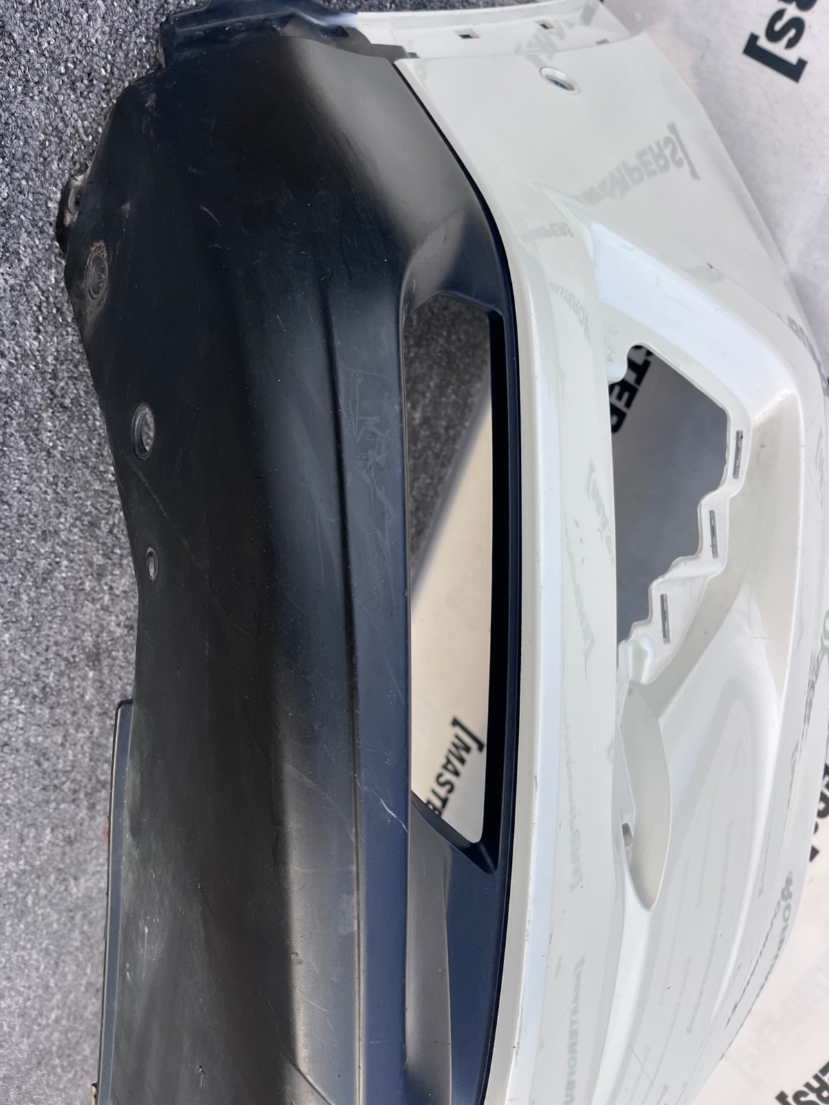 Nissan Qashqai Mk2 Facelift 2017-2020 Front Bumper 6 Pdc No Jets Genuine [l673]