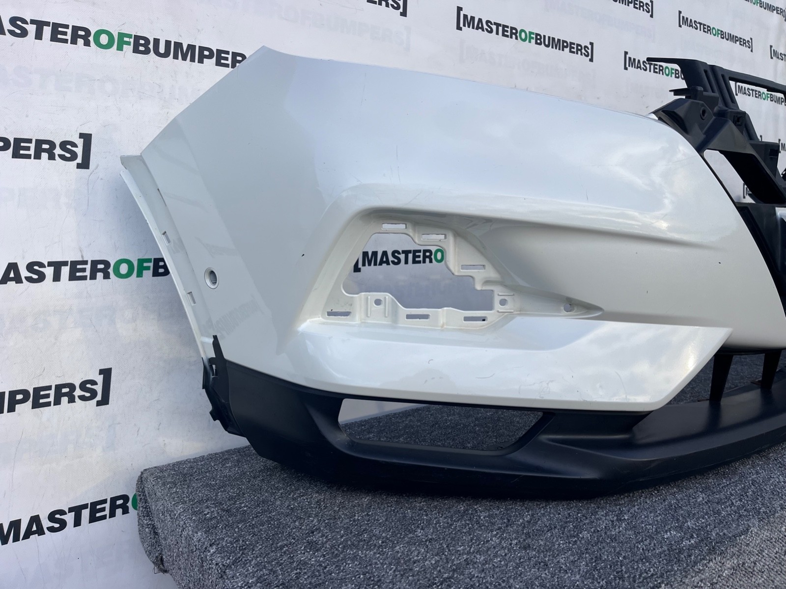 Nissan Qashqai Mk2 Facelift 2017-2020 Front Bumper 6 Pdc No Jets Genuine [l673]