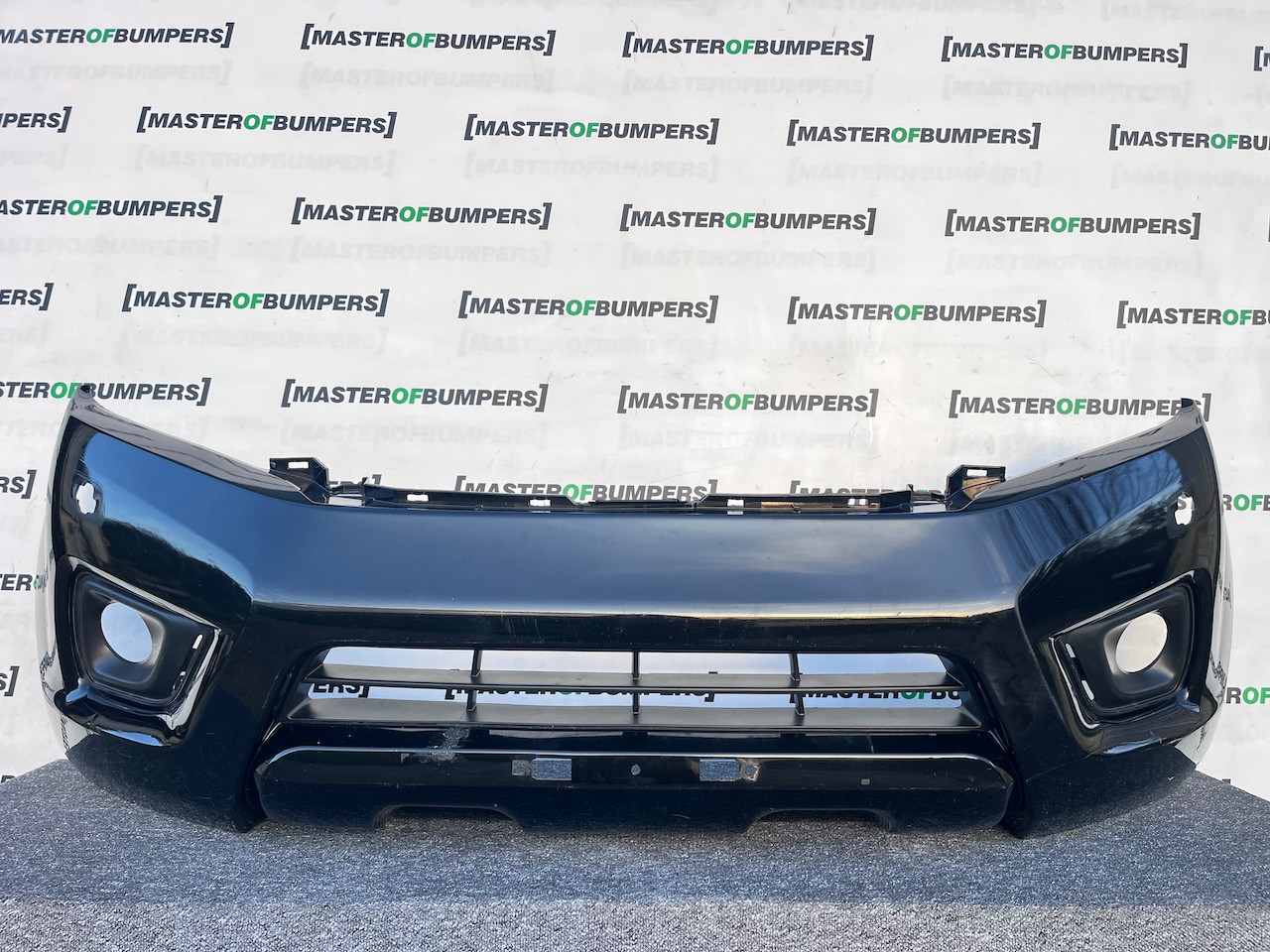 Nissan Navara Tekna Pick Up Mk4 2016-2021 Front Bumper + Jets Genuine [l678]