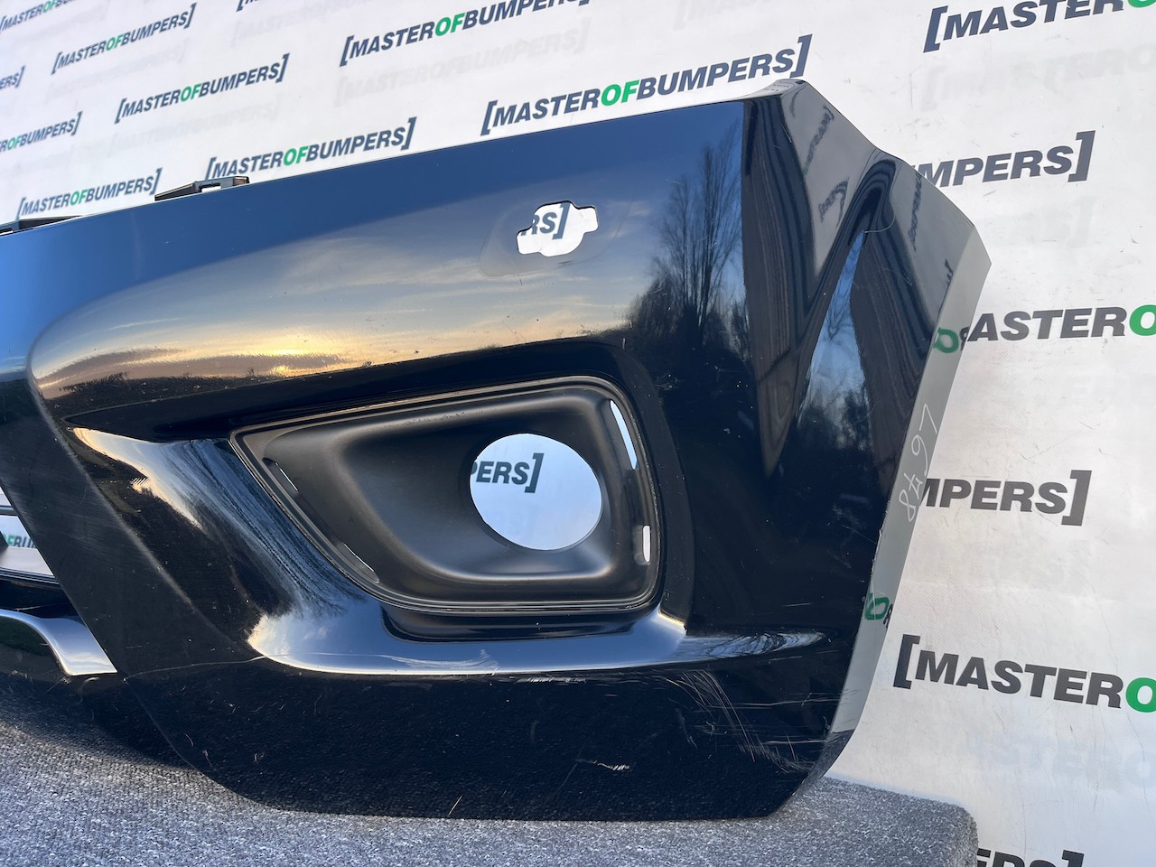 Nissan Navara Tekna Pick Up Mk4 2016-2021 Front Bumper + Jets Genuine [l678]