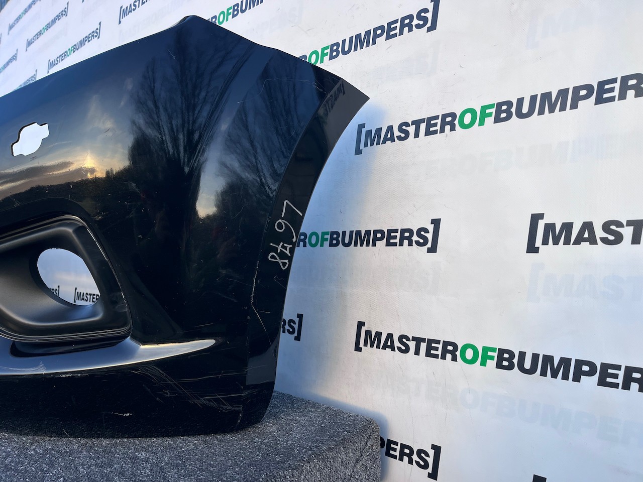 Nissan Navara Tekna Pick Up Mk4 2016-2021 Front Bumper + Jets Genuine [l678]