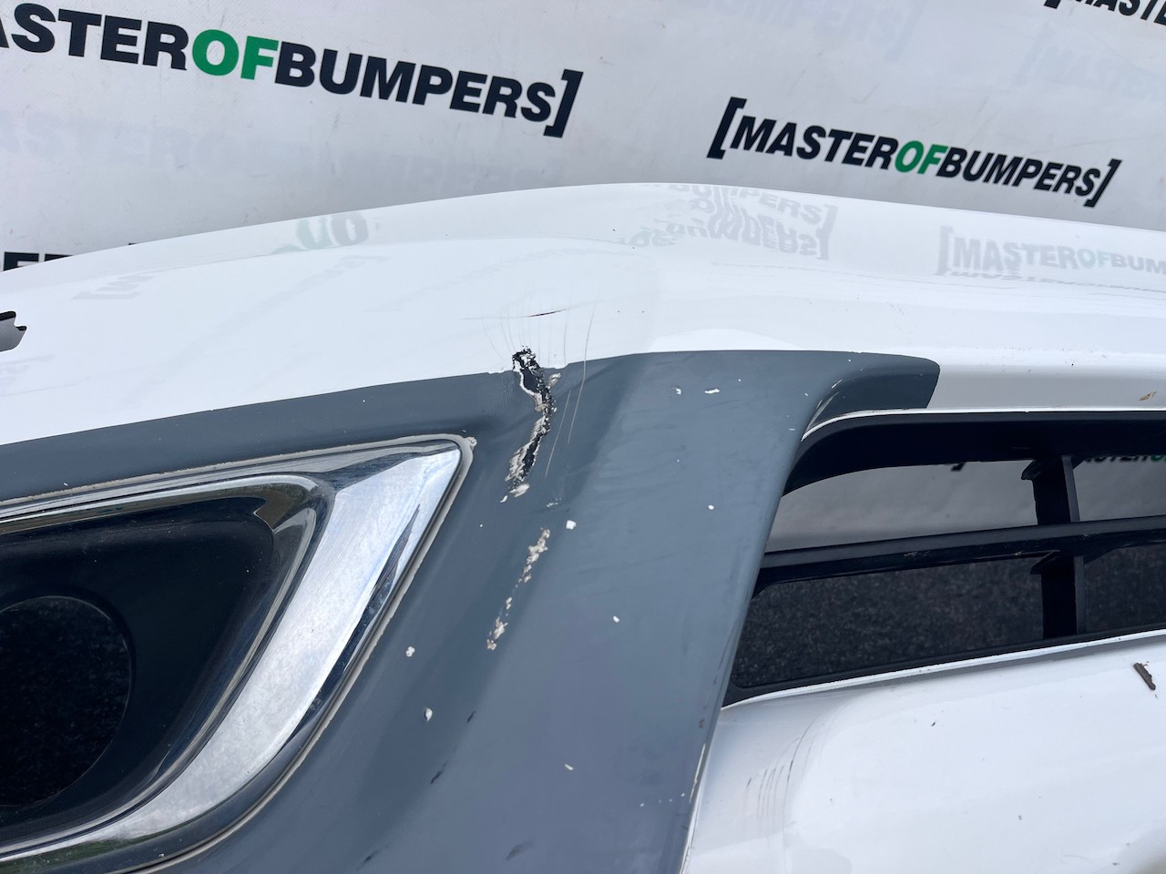 Nissan Navara Tekna Pick Up Mk4 2016-2021 Front Bumper + Jets Genuine [l687]