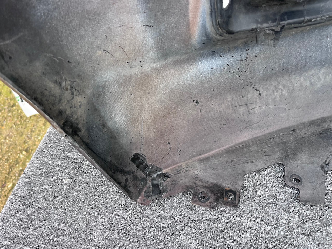 Nissan Navara Tekna Pick Up Mk4 2016-2021 Front Bumper + Jets Genuine [l691]