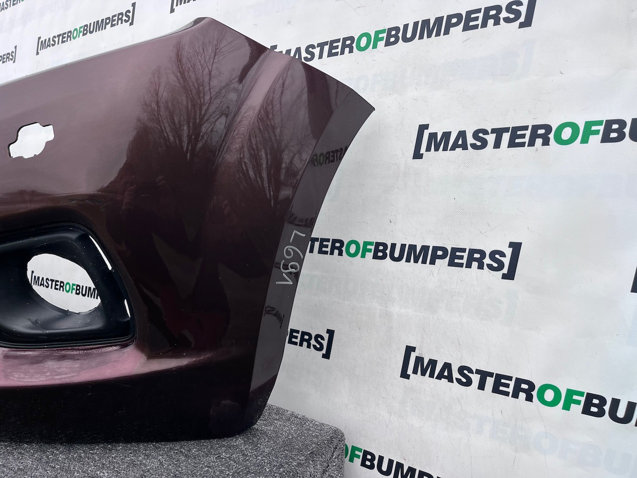 Nissan Navara Tekna Pick Up Mk4 2016-2021 Front Bumper + Jets Genuine [l691]