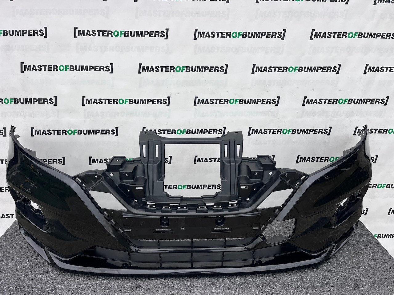 Nissan Qashqai Tekna Mk2 Lift 2017-2020 Front Bumper 6 Pdc No Jets Genuin [l699]