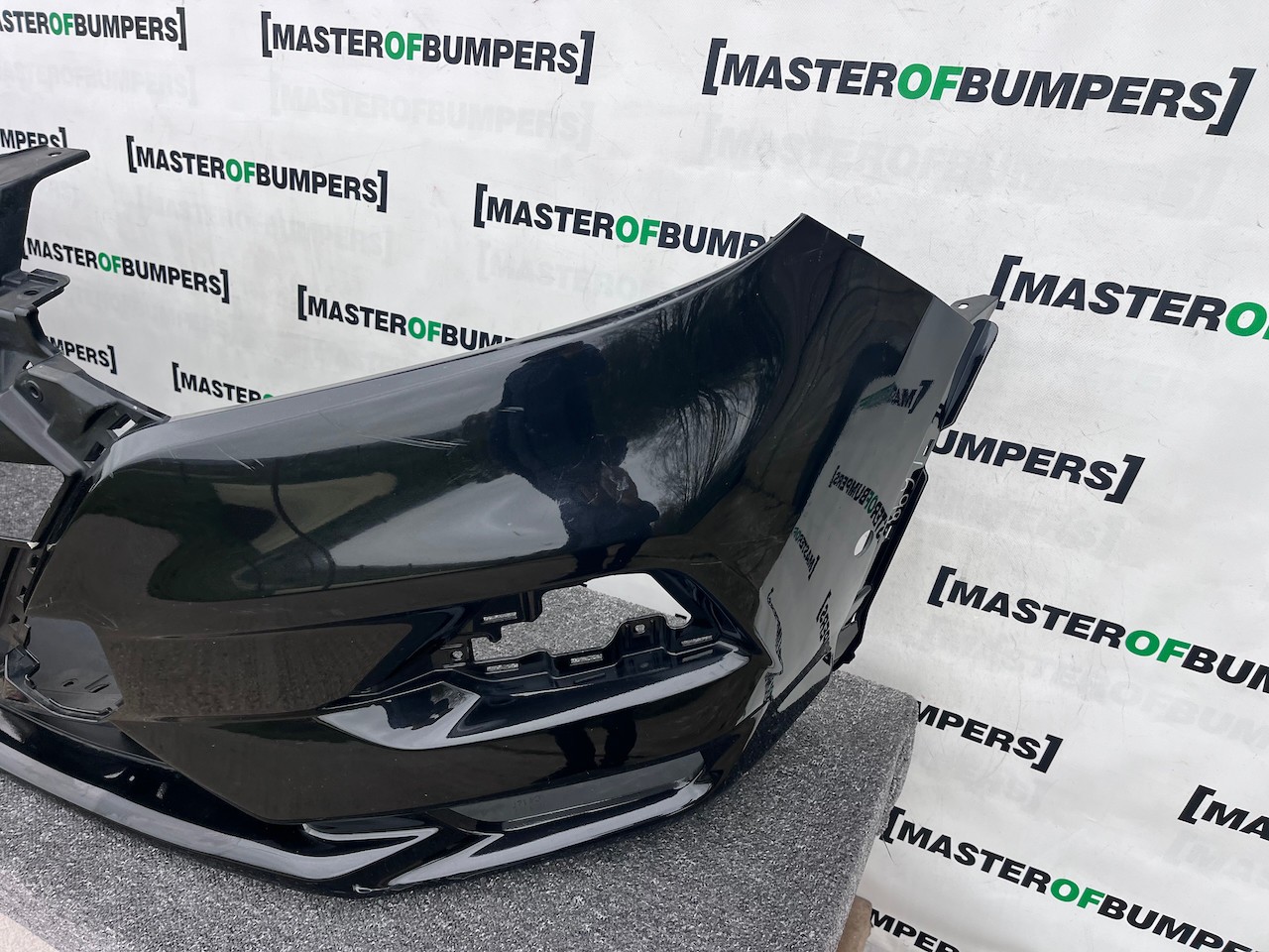 Nissan Qashqai Tekna Mk2 Lift 2017-2020 Front Bumper 6 Pdc No Jets Genuin [l699]