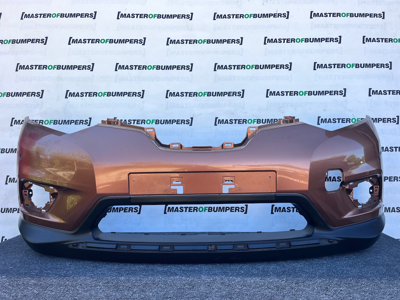 Nissan X Trail Acenta Mk3 2014-2017 Front Bumper 4 Pdc No Jets Genuine [l714]
