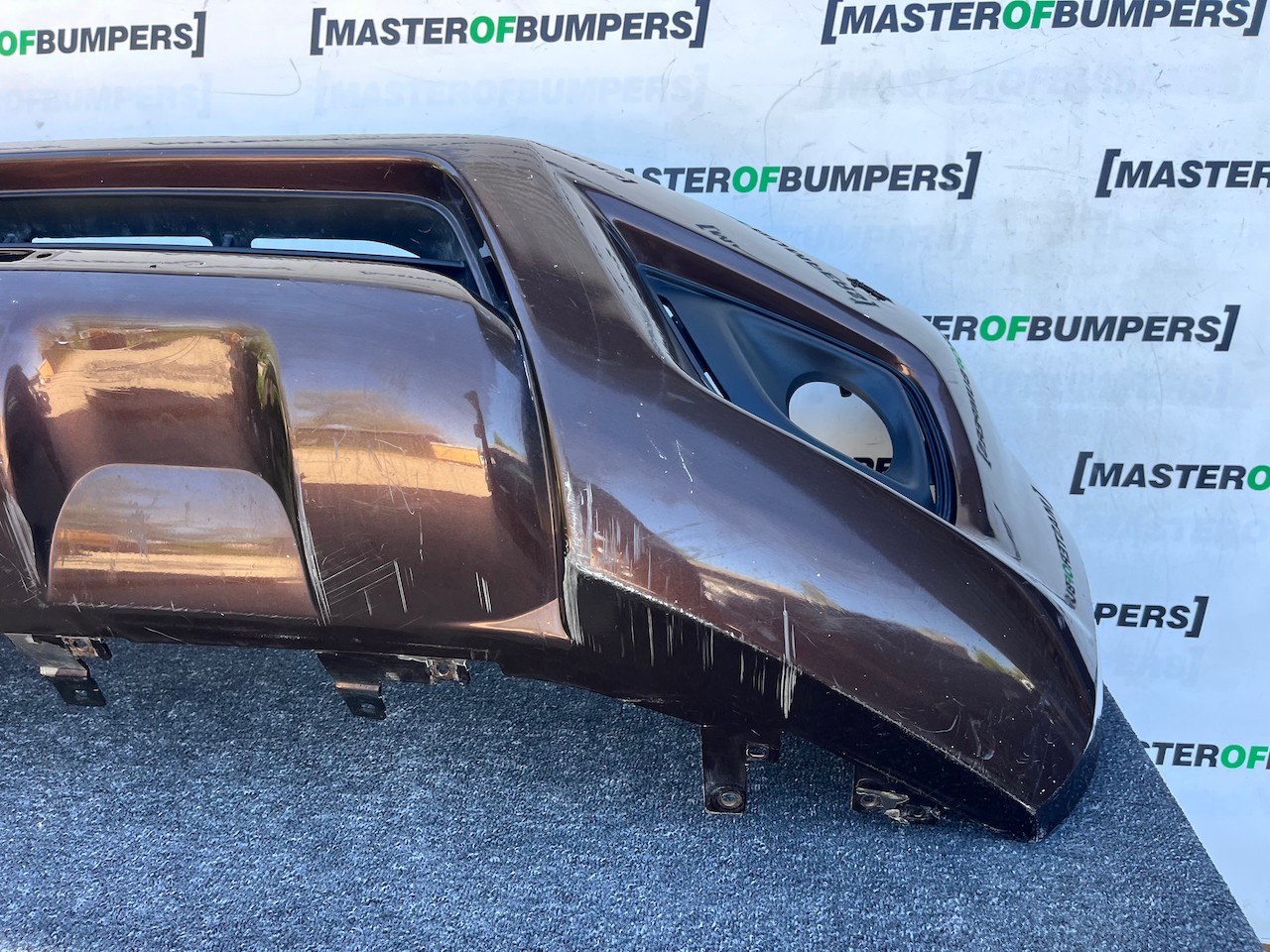 Nissan Navara Tekna Pick Up Mk4 2016-2021 Front Bumper + Jets Genuine [l720]