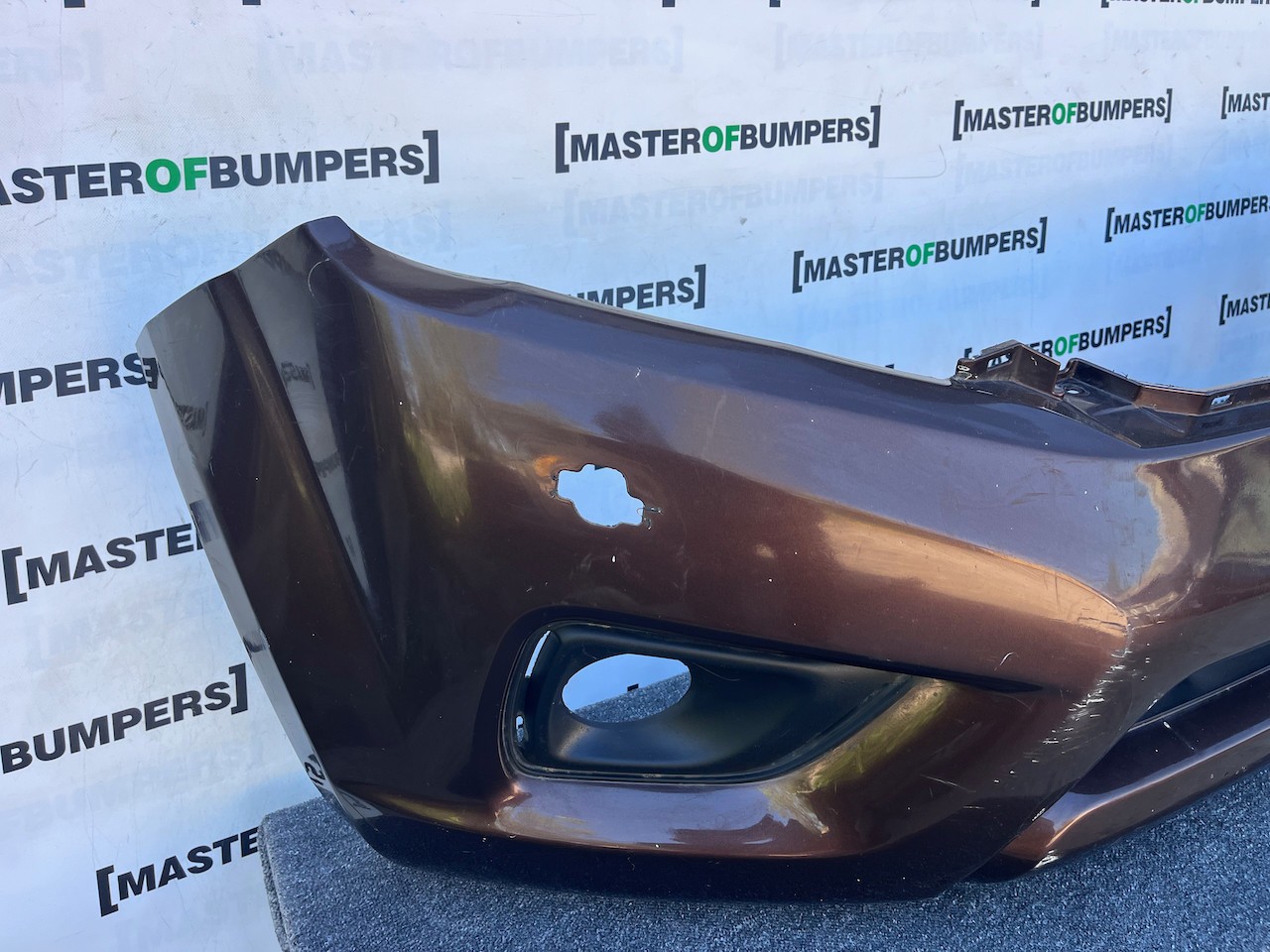 Nissan Navara Tekna Pick Up Mk4 2016-2021 Front Bumper + Jets Genuine [l720]