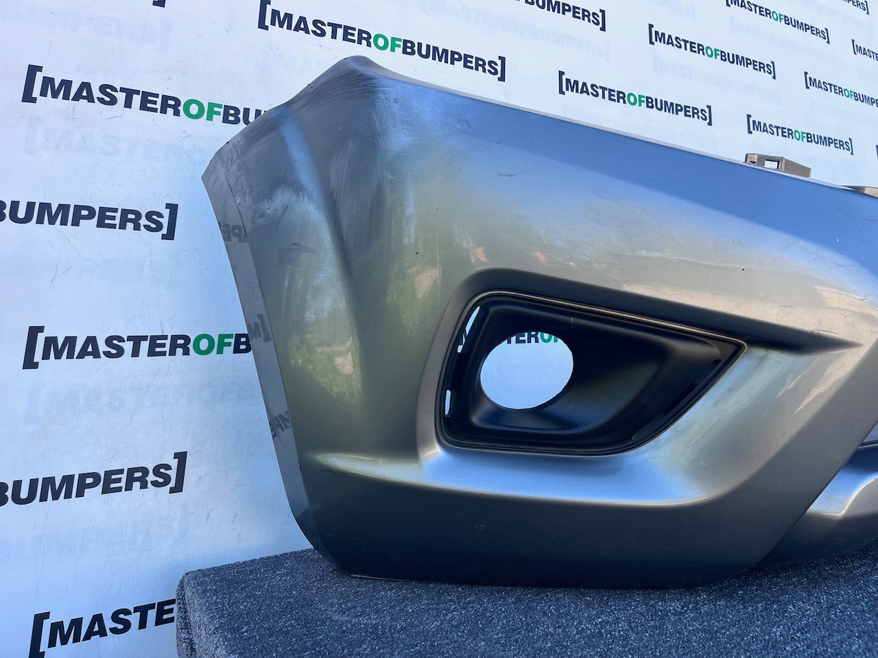 Nissan Navara Tekna Pick Up Mk4 2016-2021 Front Bumper No Jets Genuine [l718]