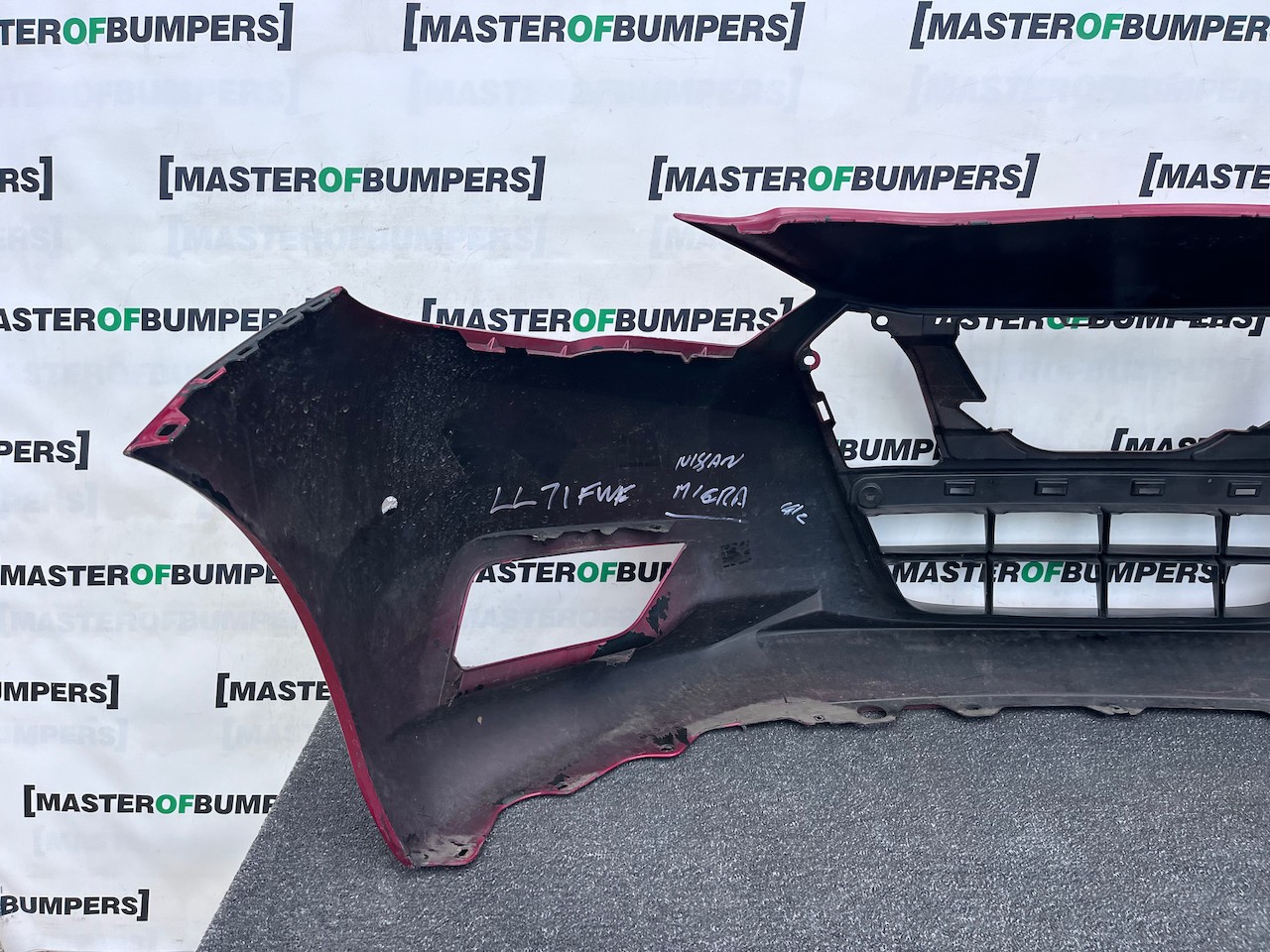 Nissan Micra Tekna Acenta K14 Hatchback 2017-2022 Front Bumper Genuine [l734]