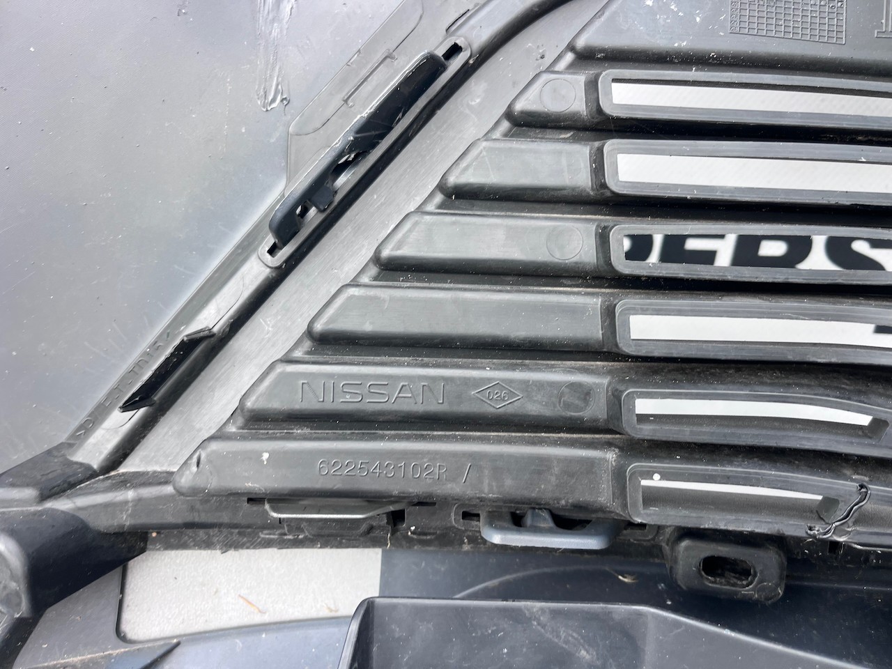 Nissan Townstar Tekna Van 2023-2026 Front Bumper 6 Pdc Genuine [l742]