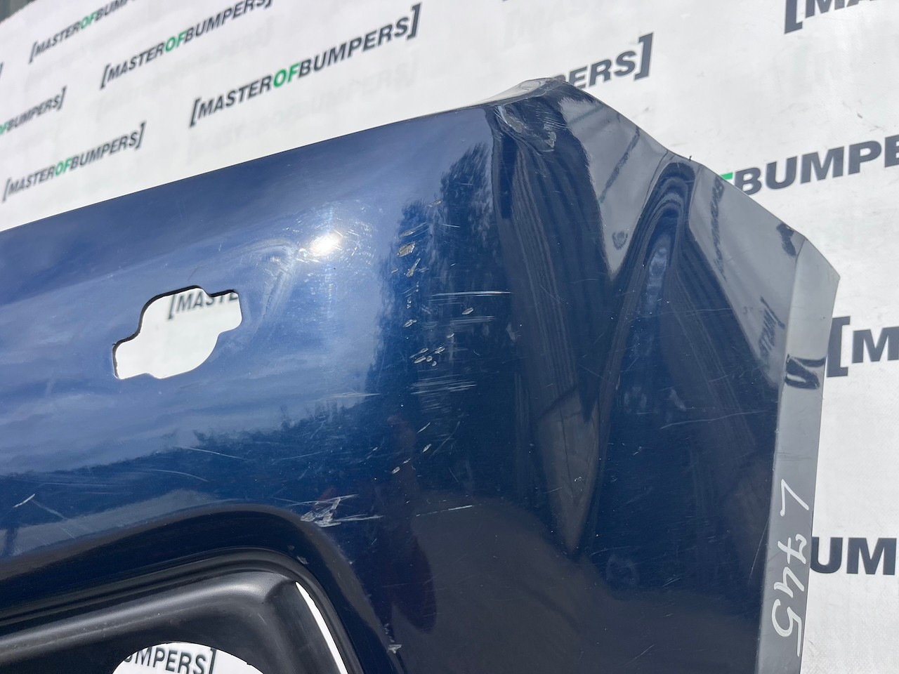 Nissan Navara Tekna Pick Up Mk4 2016-2021 Front Bumper + Jets Genuine [l745]
