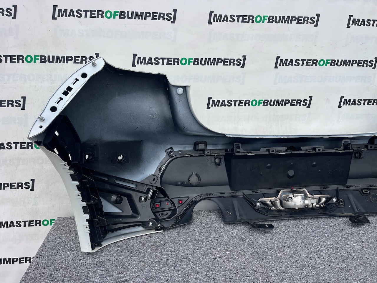 Peugeot 208 Gt Line Mk2 2020-2023 Rear Bumper 6 Pdc Genuine [c431]