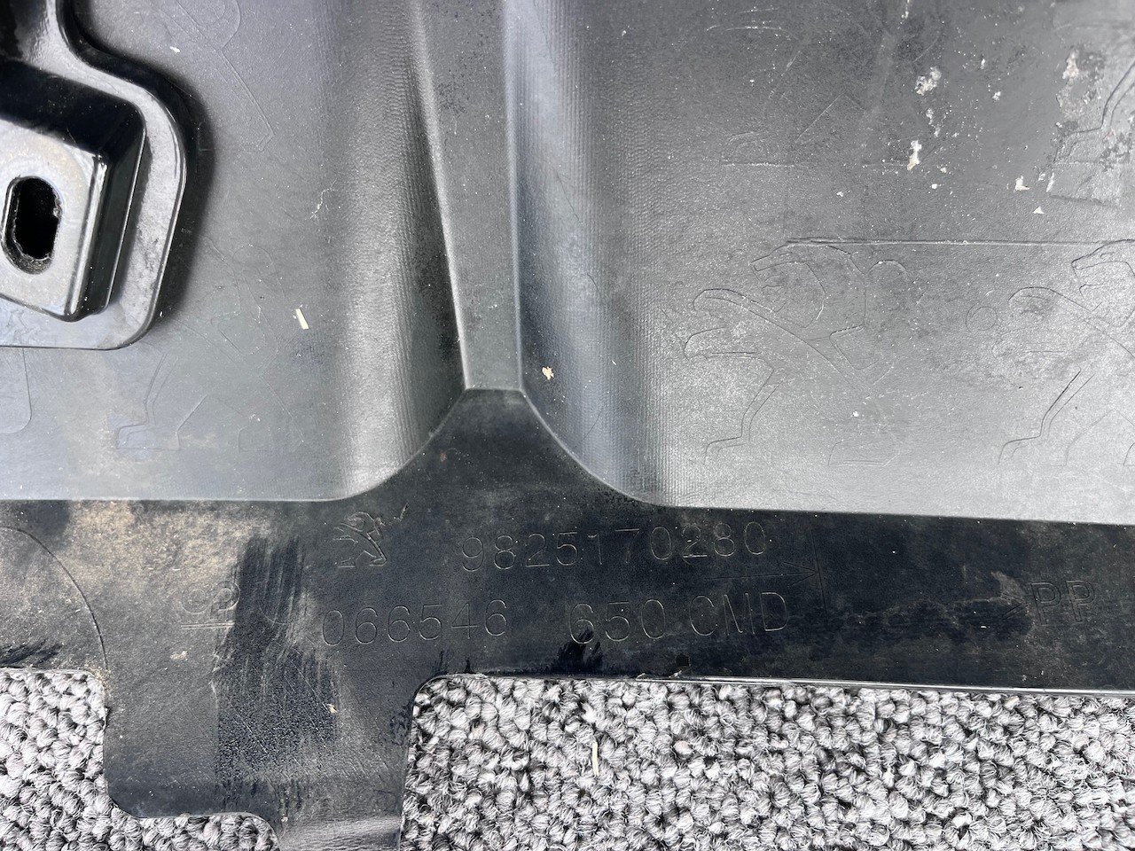 Peugeot 208 Gt Line Mk2 2020-2023 Rear Bumper 6 Pdc Genuine [c431]