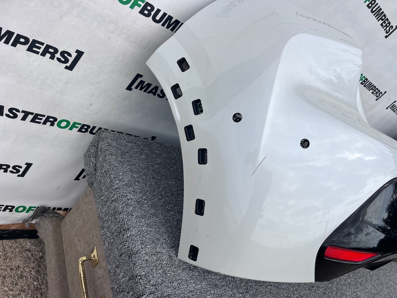 Peugeot 208 Gt Line Mk2 2020-2023 Rear Bumper 6 Pdc Genuine [c431]