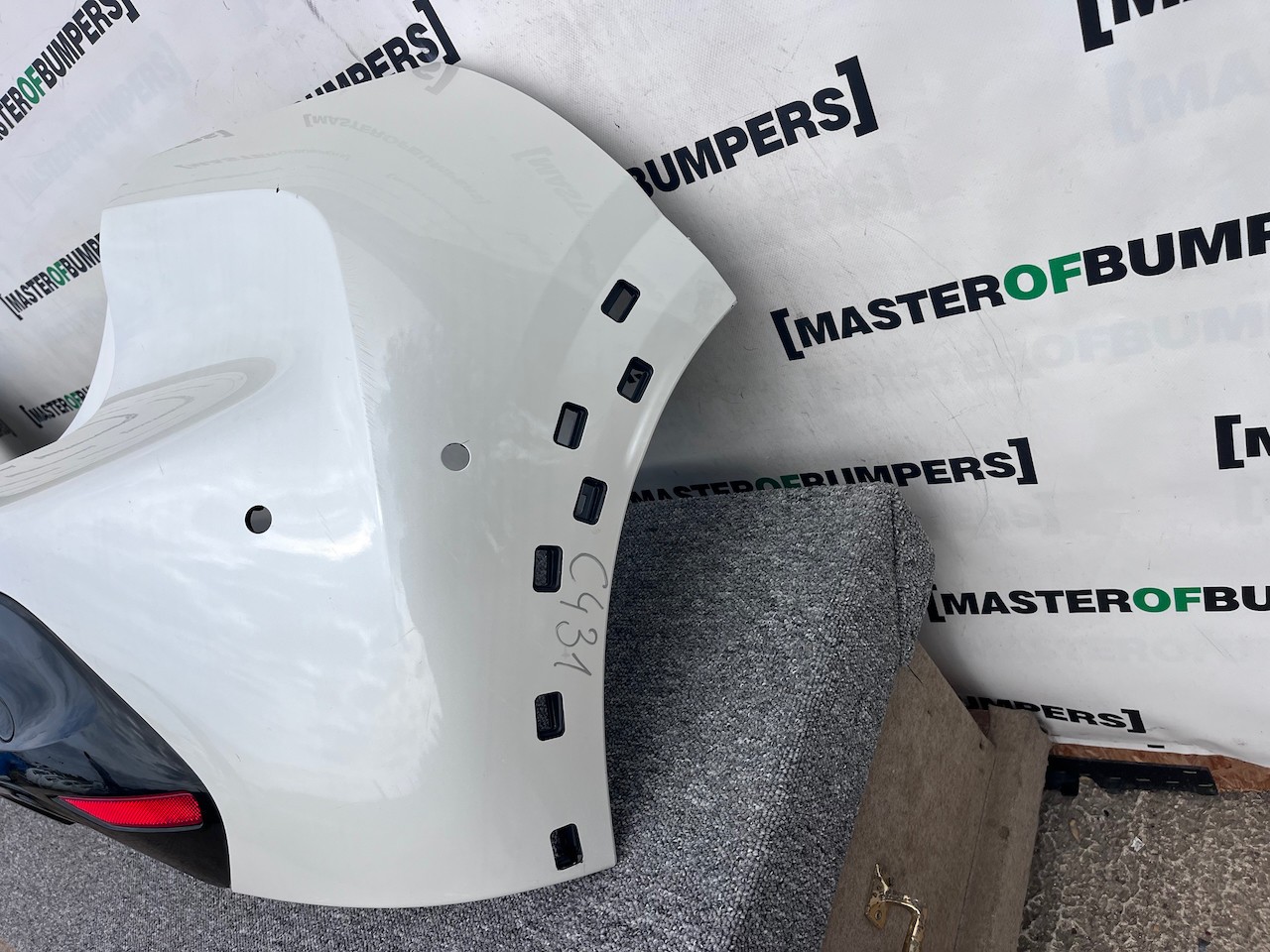 Peugeot 208 Gt Line Mk2 2020-2023 Rear Bumper 6 Pdc Genuine [c431]