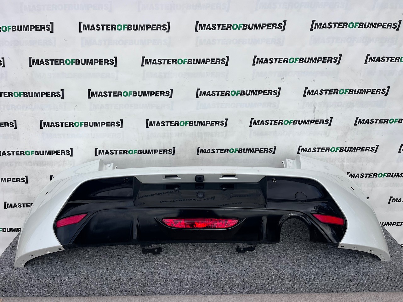 Peugeot 208 Gt Line Mk2 2020-2023 Rear Bumper 6 Pdc Genuine [c431]
