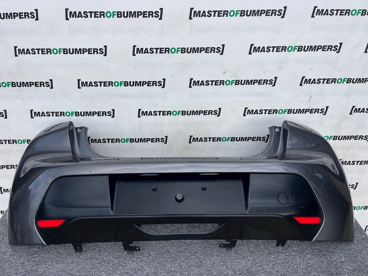 Peugeot 208 Se Pure Tech Mk2 Hatch 2020-2023 Rear Bumper No Pdc Genuine [c450]