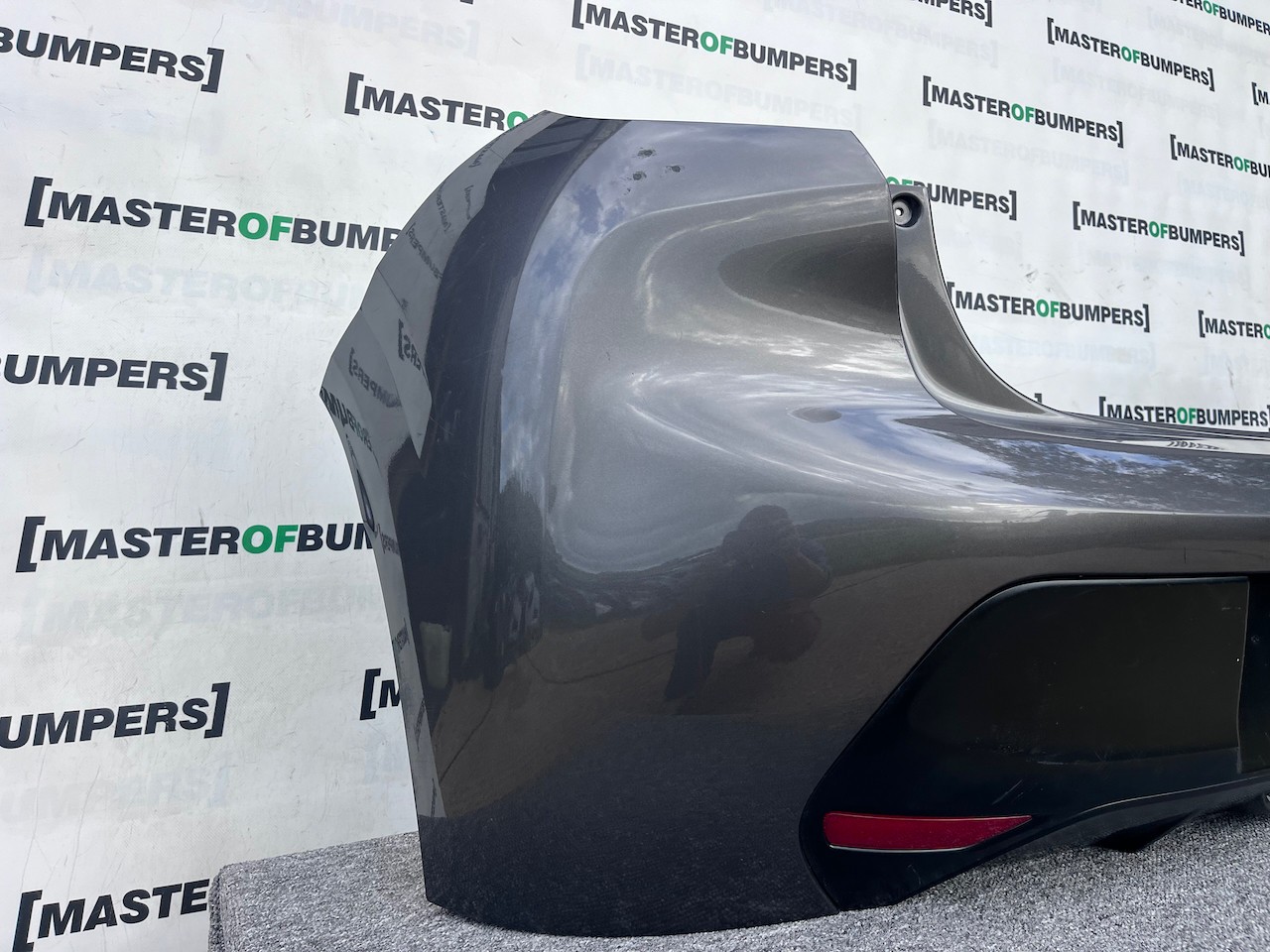 Peugeot 208 Se Pure Tech Mk2 Hatch 2020-2023 Rear Bumper No Pdc Genuine [c450]