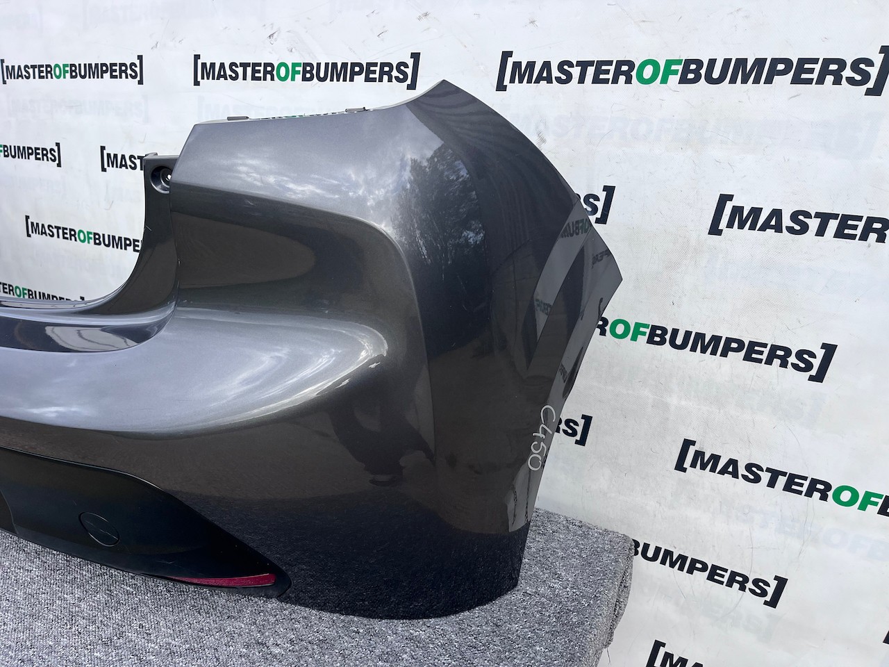 Peugeot 208 Se Pure Tech Mk2 Hatch 2020-2023 Rear Bumper No Pdc Genuine [c450]