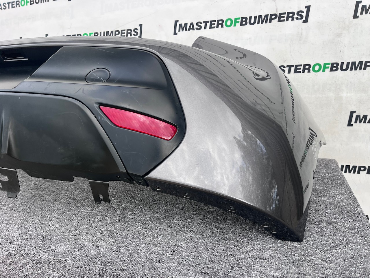 Peugeot 208 Se Pure Tech Mk2 Hatch 2020-2023 Rear Bumper No Pdc Genuine [c450]