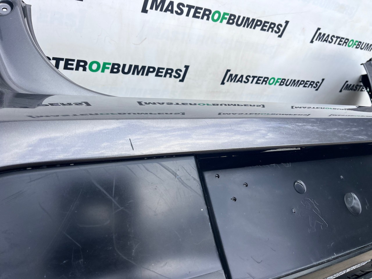 Peugeot 208 Se Pure Tech Mk2 Hatch 2020-2023 Rear Bumper No Pdc Genuine [c450]