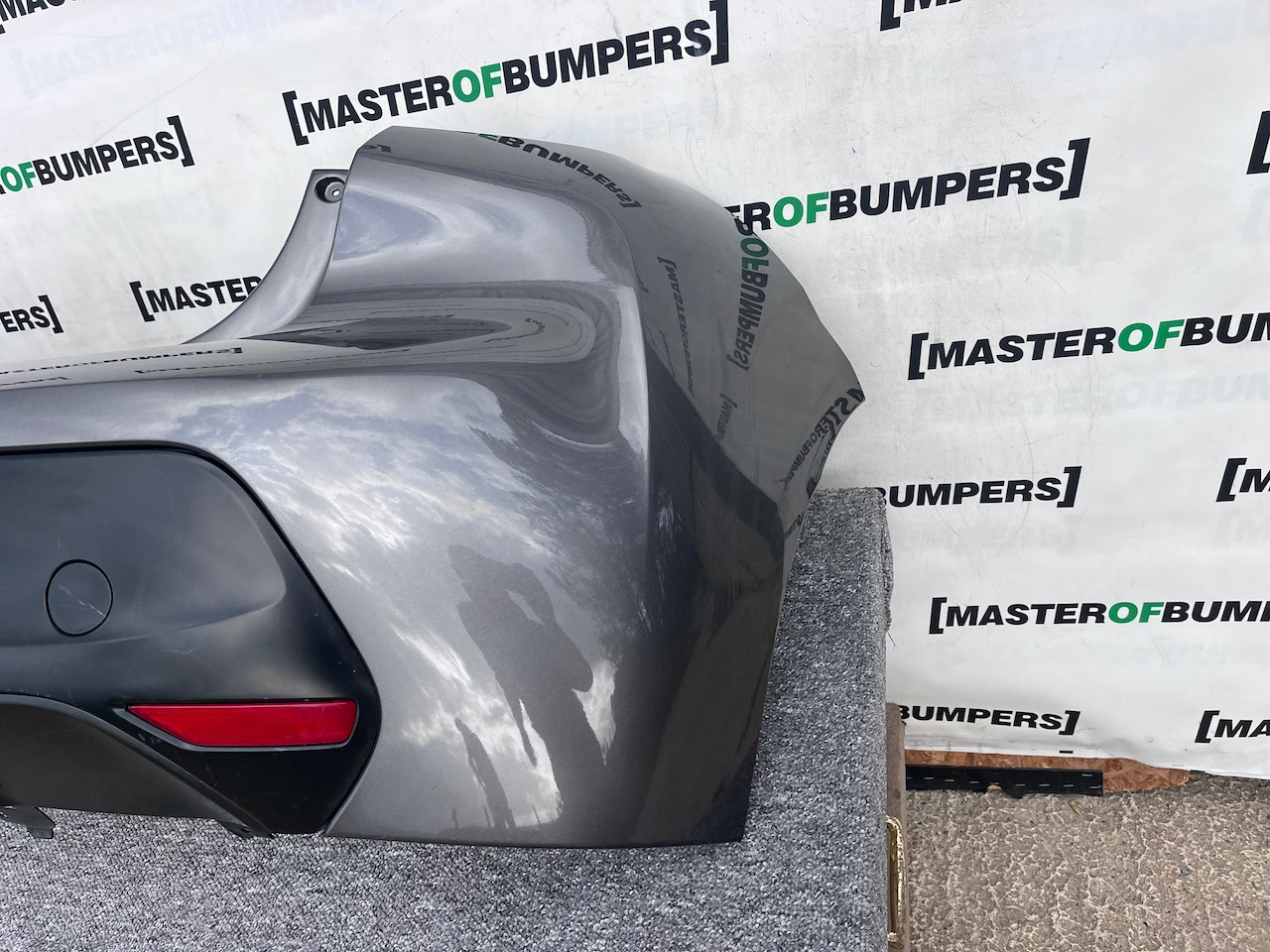 Peugeot 208 Se Pure Tech Mk2 Hatch 2020-2023 Rear Bumper No Pdc Genuine [c450]