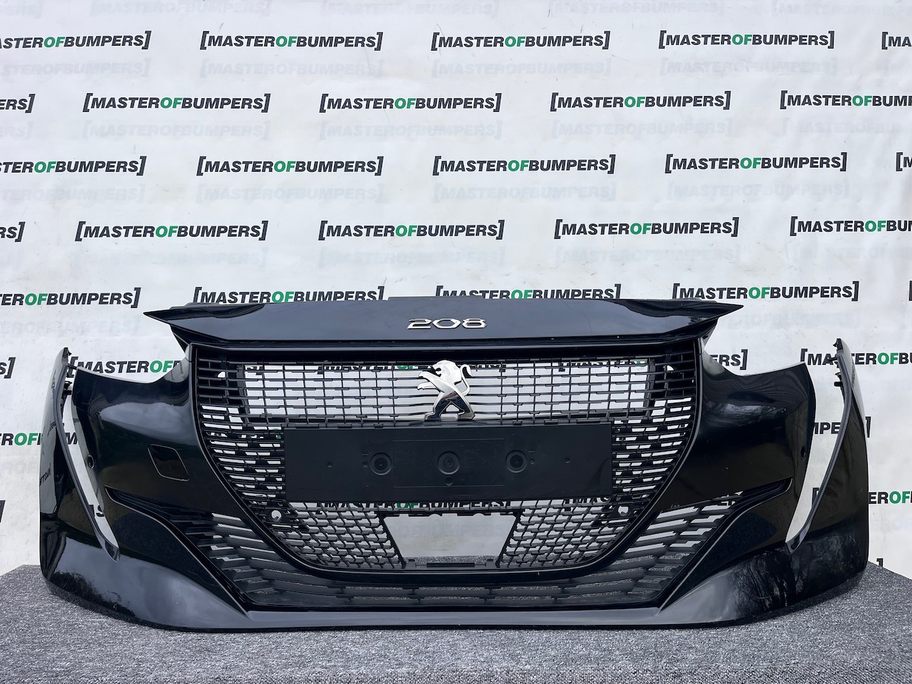 Peugeot 208 Gt Line Mk2 Hatchback 2020-2024 Front Bumper 6 Pdc Genuine [c460]