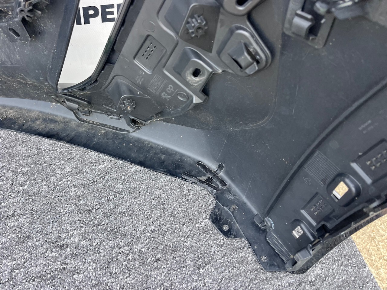 Peugeot 208 Gt Line Mk2 Hatchback 2020-2024 Front Bumper 6 Pdc Genuine [c460]