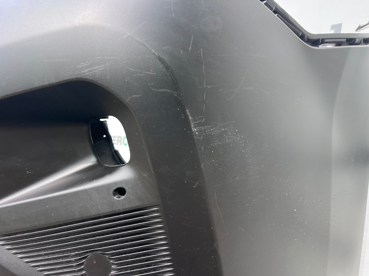 Peugeot Partner Panel Van 2024-2027 Front Bumper No Pdc Textured Genuine [c!!!]