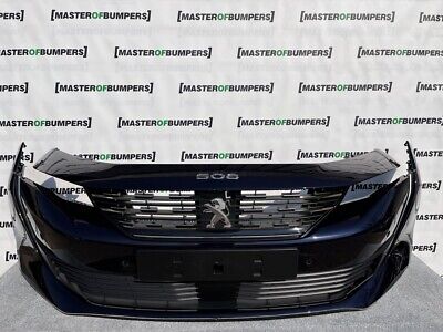 Peugeot 508 Mk2 Saloon Estate 2019-on Front Bumper No Led 4 Pdc Genuine [c280]