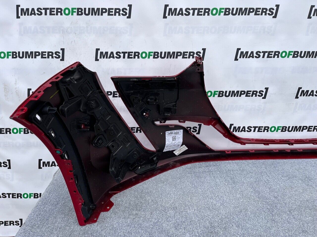 Peugeot 208 Gt Line Mk2 2020-on Front Bumper Red 6 Pdc Genuine [c296]