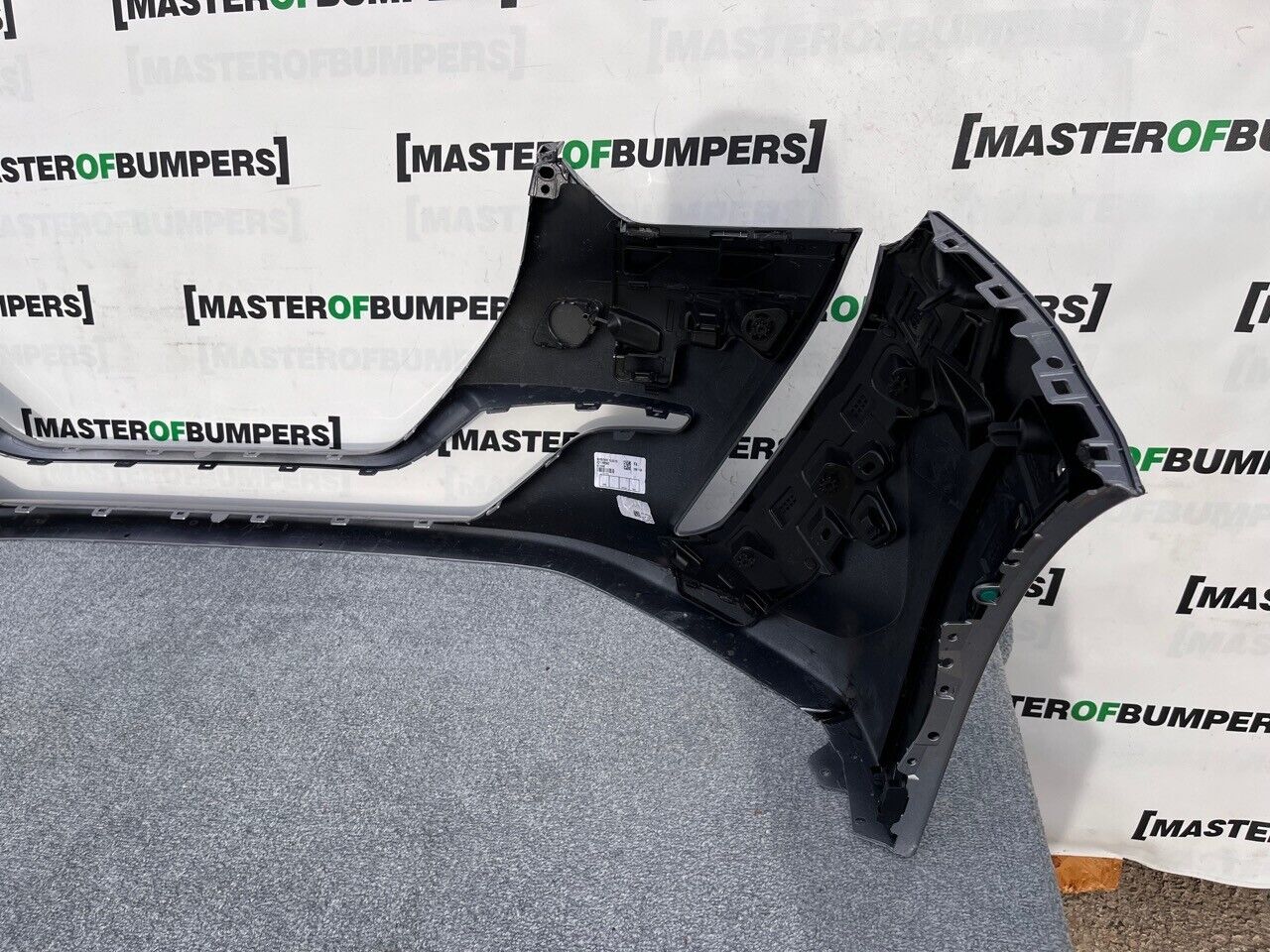 Peugeot 208 Gt Line Mk2 2020-on Front Bumper Grey No Pdc Genuine [c327]