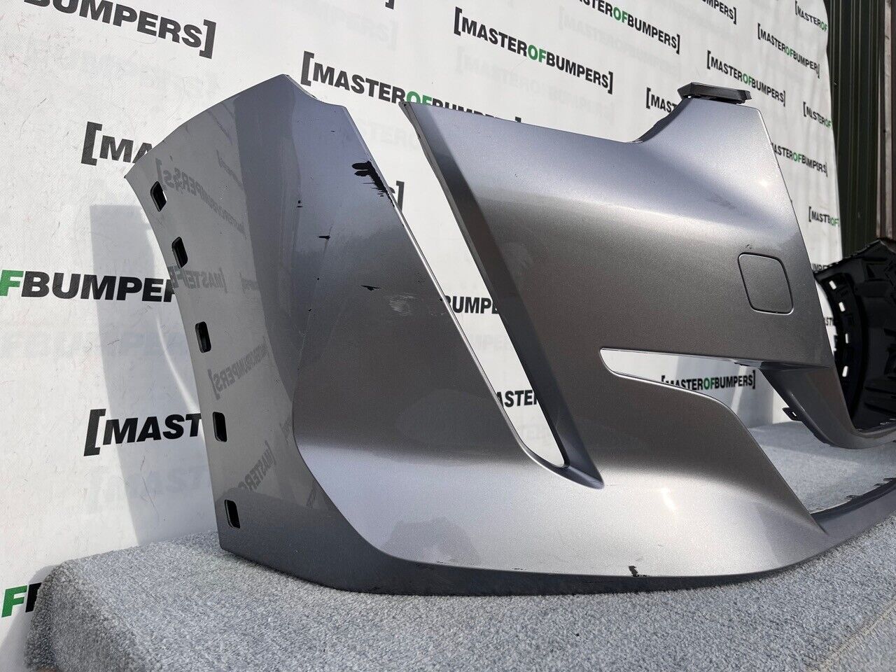 Peugeot 208 Gt Line Mk2 2020-on Front Bumper Grey No Pdc Genuine [c327]