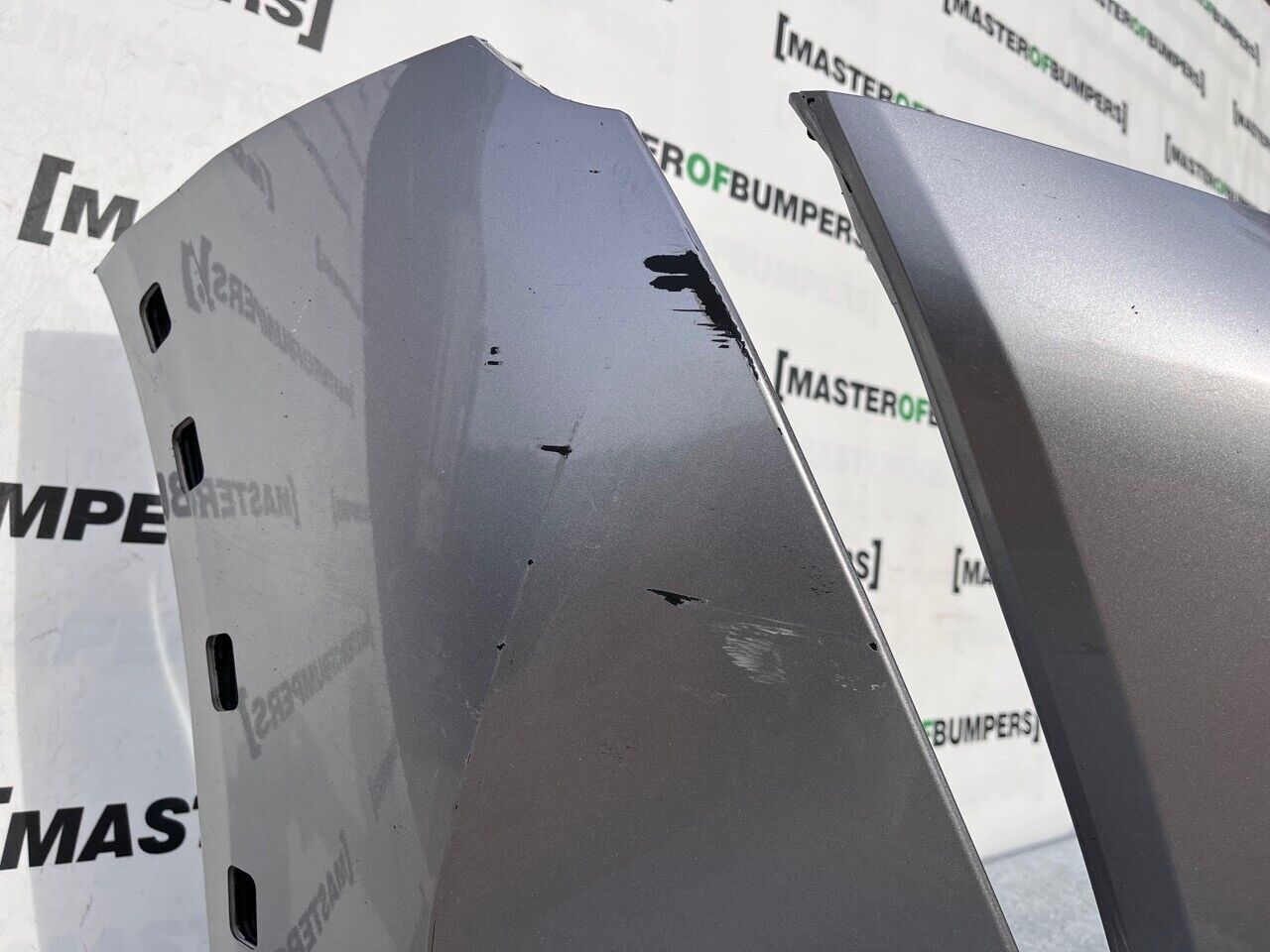 Peugeot 208 Gt Line Mk2 2020-on Front Bumper Grey No Pdc Genuine [c327]