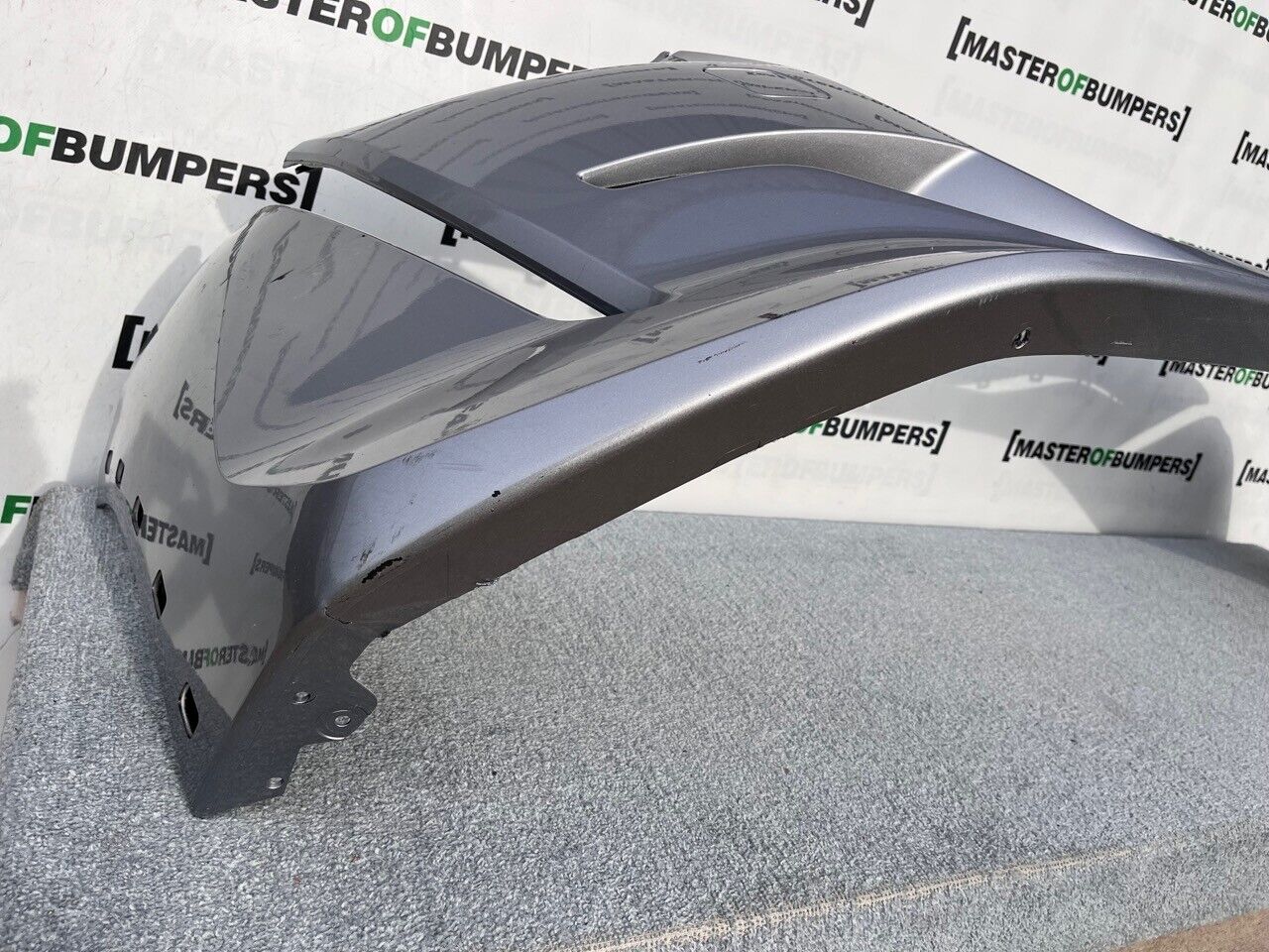 Peugeot 208 Gt Line Mk2 2020-on Front Bumper Grey No Pdc Genuine [c327]