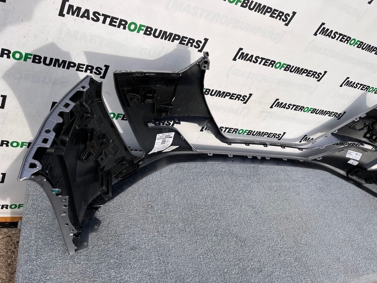 Peugeot 208 Gt Line Mk2 2020-on Front Bumper Grey No Pdc Genuine [c327]