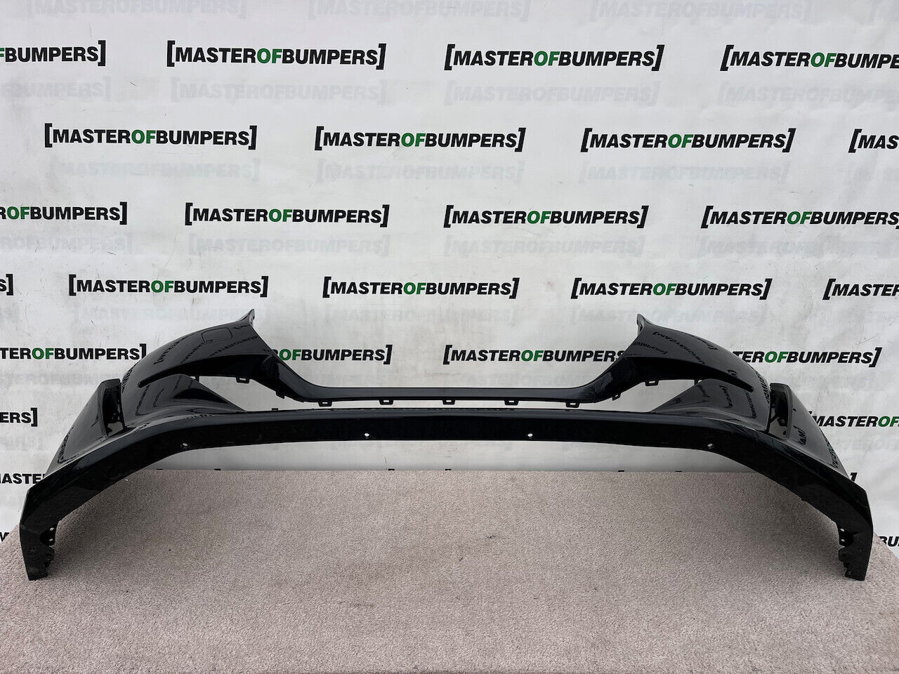 Peugeot 208 Gt Line Mk2 2020-2023 Front Bumper Black No Pdc Genuine [c390]