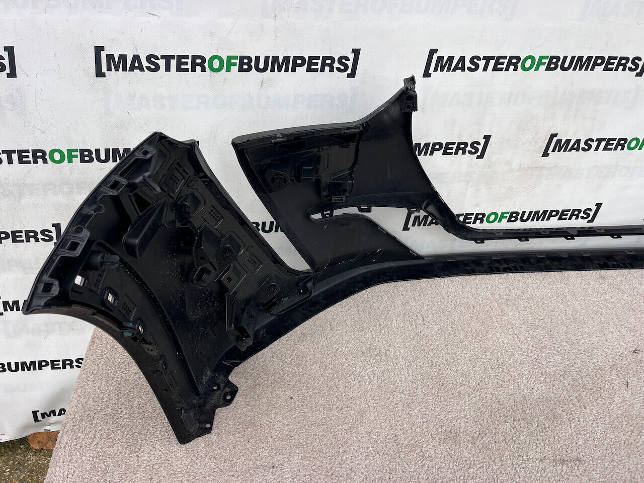 Peugeot 208 Gt Line Mk2 2020-2023 Front Bumper Black No Pdc Genuine [c390]