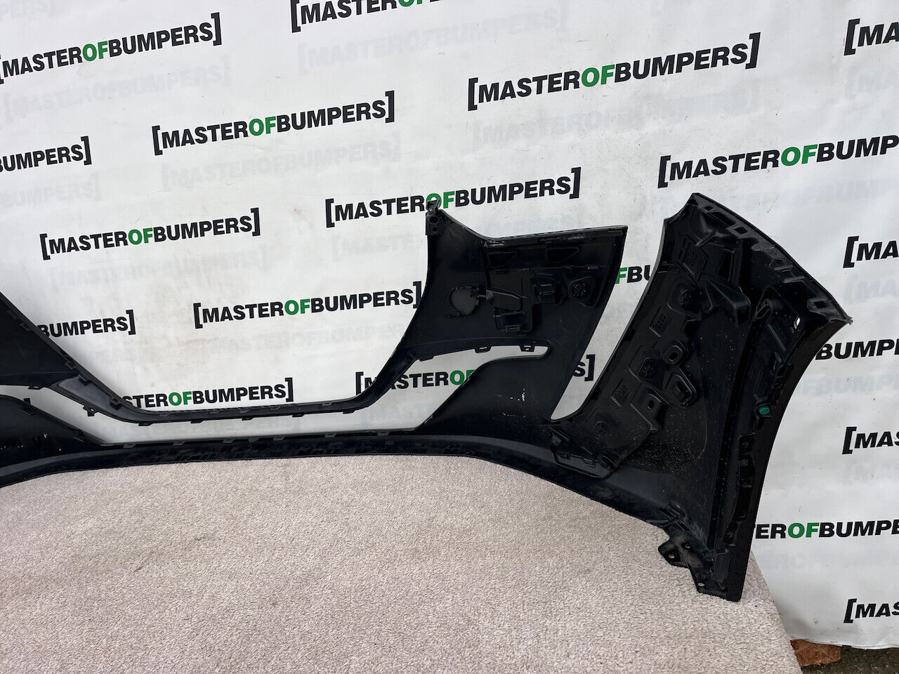 Peugeot 208 Gt Line Mk2 2020-2023 Front Bumper Black No Pdc Genuine [c390]