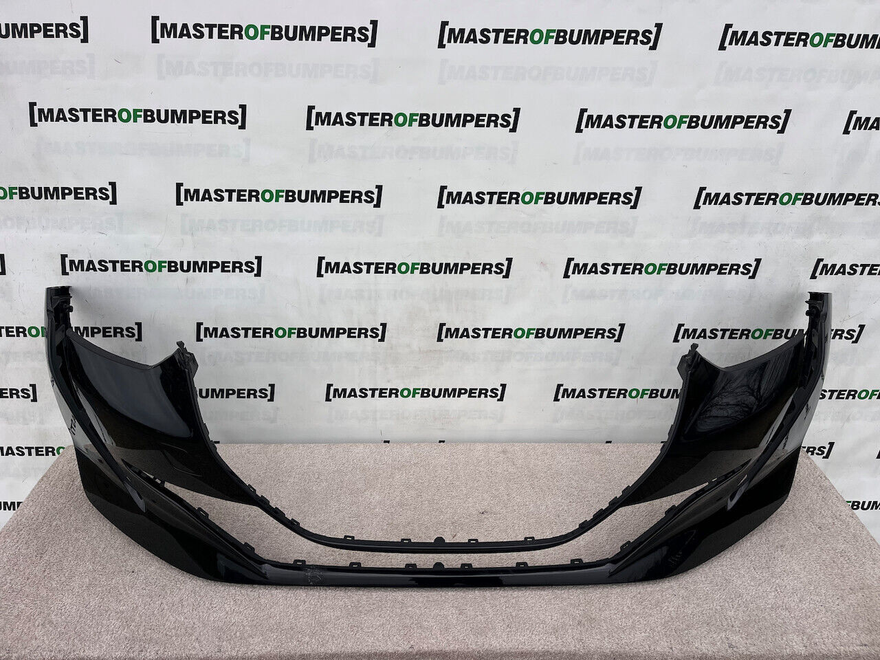 Peugeot 208 Gt Line Mk2 2020-2023 Front Bumper Black No Pdc Genuine [c390]