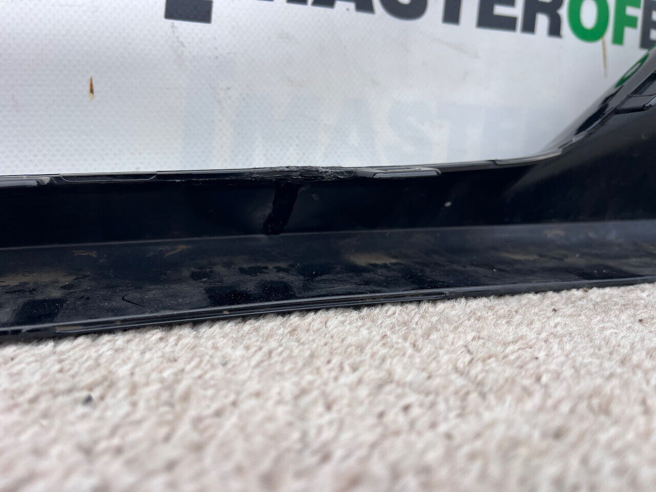 Peugeot 208 Gt Line Mk2 2020-2023 Front Bumper Black No Pdc Genuine [c390]