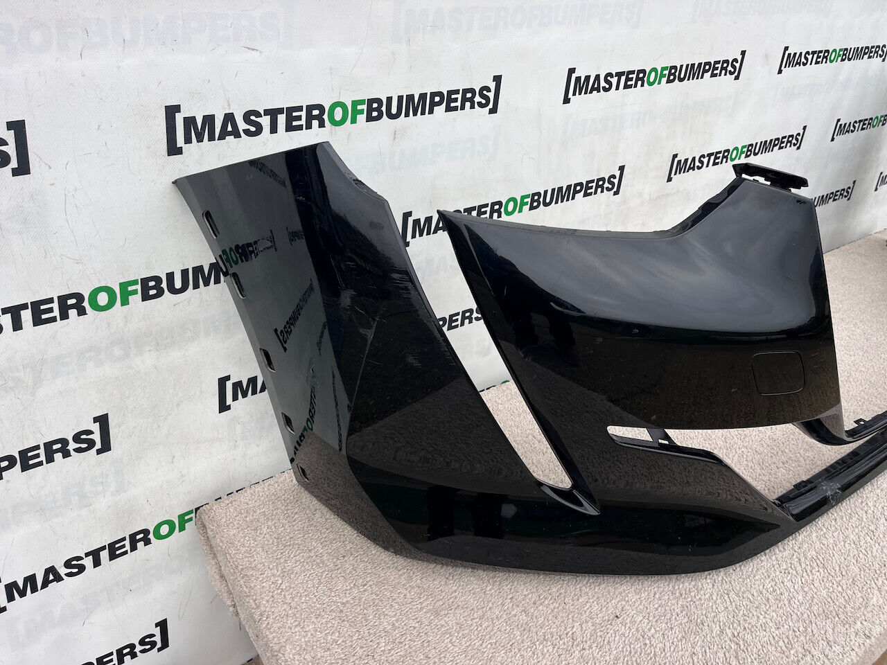 Peugeot 208 Gt Line Mk2 2020-2023 Front Bumper Black No Pdc Genuine [c390]