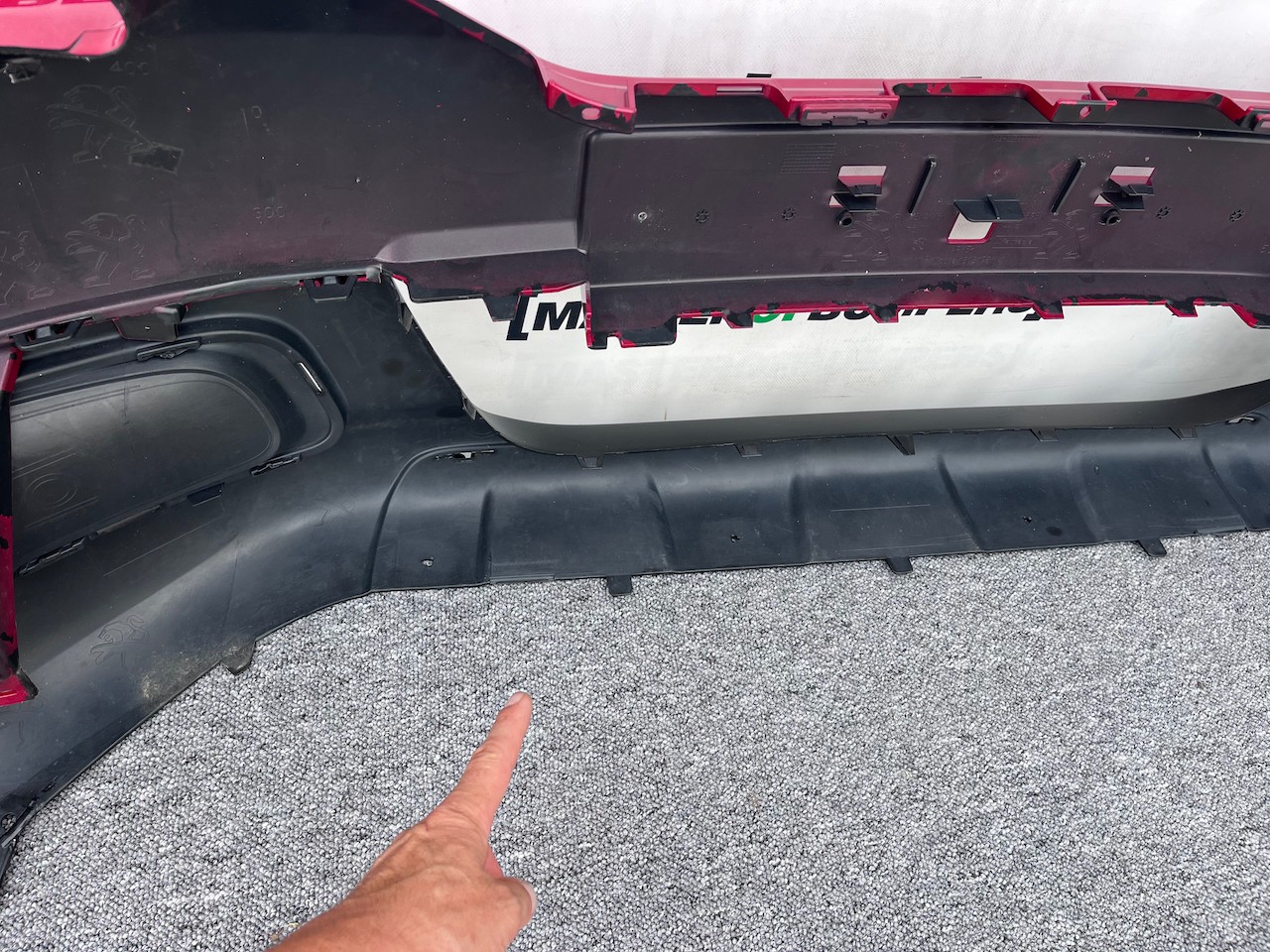 Peugeot 2008 Gt Line Allure Mk1 Lift 2016-2019 Front Bumper Genuine [c429]