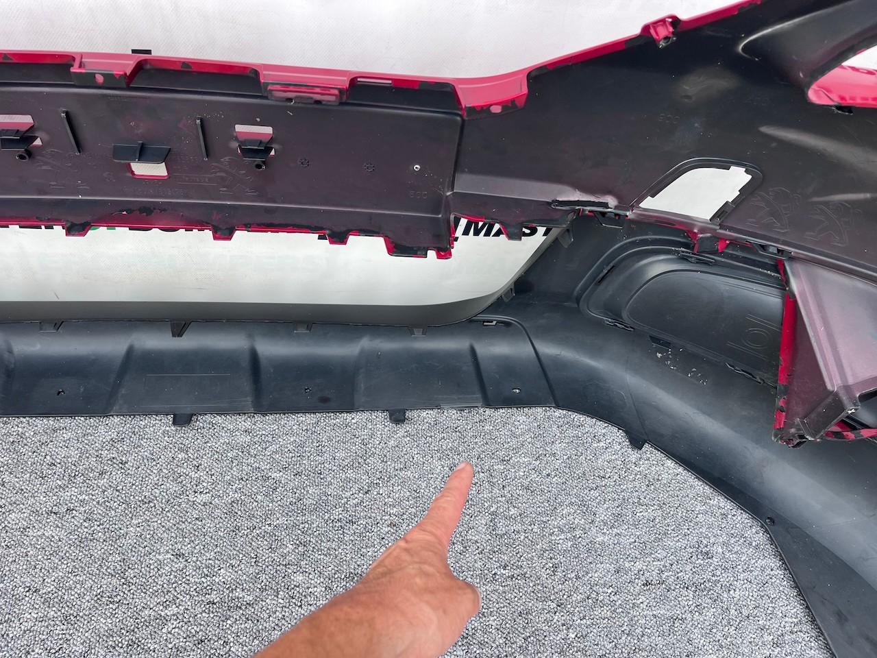 Peugeot 2008 Gt Line Allure Mk1 Lift 2016-2019 Front Bumper Genuine [c429]