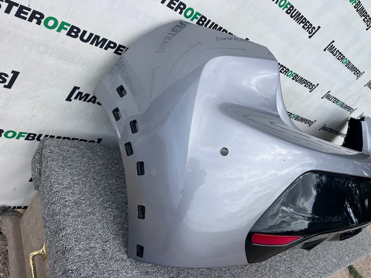 Peugeot 208 Gt Line Mk2 2020-2023 Rear Bumper 4 Pdc Genuine [c432]