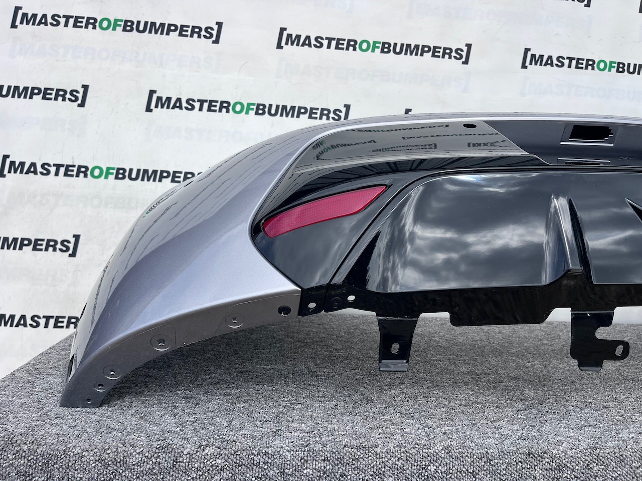 Peugeot 208 Gt Line Mk2 2020-2023 Rear Bumper 4 Pdc Genuine [c432]