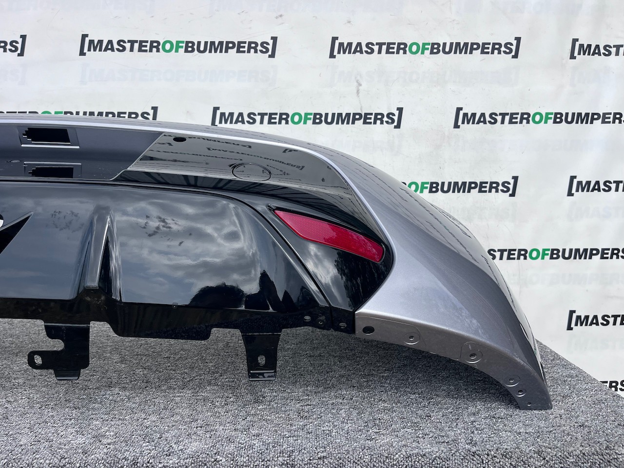 Peugeot 208 Gt Line Mk2 2020-2023 Rear Bumper 4 Pdc Genuine [c432]