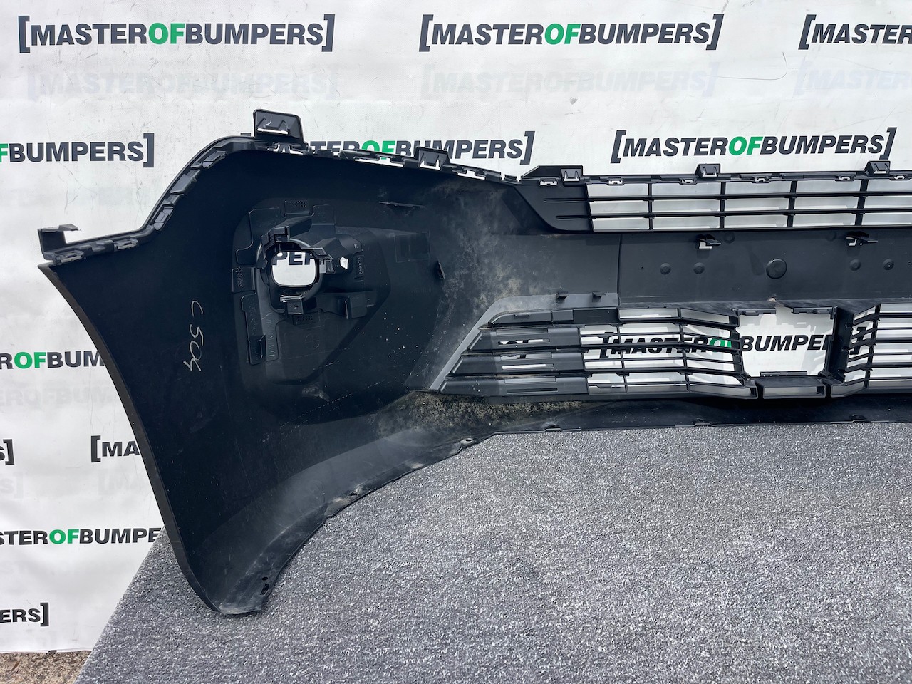 Peugeot Partner Panel Van 2024-2027 Front Bumper No Pdc Textured Genuine [c504]